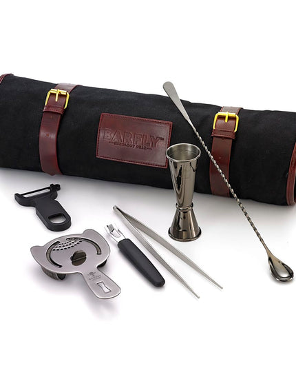 Bộ Pha Chế Cocktail 7 Món Barfly M37100BK Đen Kim Loại