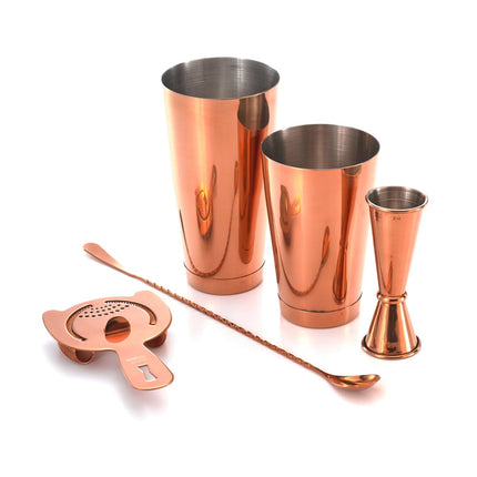 Bộ Bình Lắc Cocktail Barfly M37101CP 5 Món - Đồng