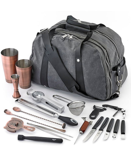 Bộ Pha Chế Cocktail 18 Món Barfly Đồng Cổ Điển M37103ACP