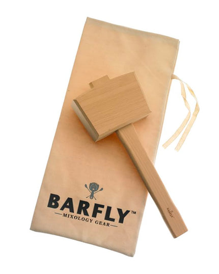 Bộ Búa Đập Đá Gỗ & Túi Đựng Đá Lewis Barfly M37104