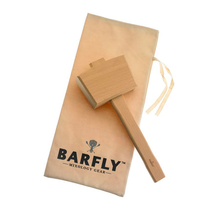 Bộ Búa Đập Đá Gỗ & Túi Đựng Đá Lewis Barfly M37104