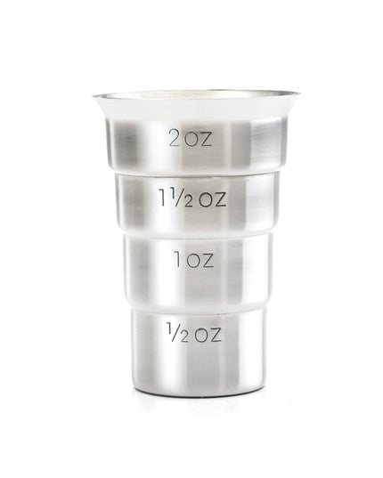 Ly Đong Có Vạch Barfly M37109 60 ml Thép Không Gỉ