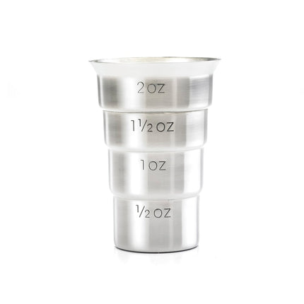 Ly Đong Có Vạch Barfly M37109 60 ml Thép Không Gỉ