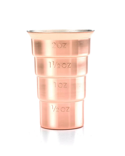 Ly Đong Có Vạch Chia Barfly M37109CP 60 ml, Màu Đồng