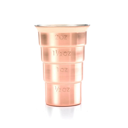 Ly Đong Có Vạch Chia Barfly M37109CP 60 ml, Màu Đồng