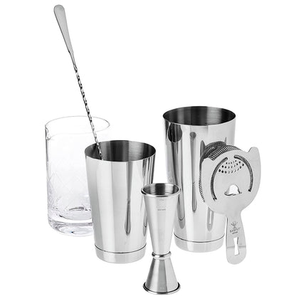 Bộ Dụng Cụ Pha Cocktail Barfly M37131 5 Món - Thép Không Gỉ