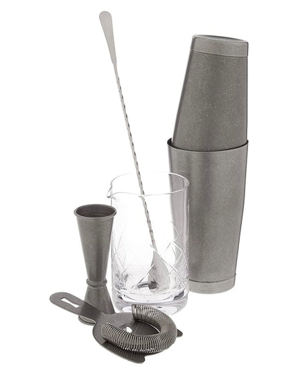 Bộ Pha Chế Cocktail 5 Món Barfly M37131VN Thép Không Gỉ Cổ Điển