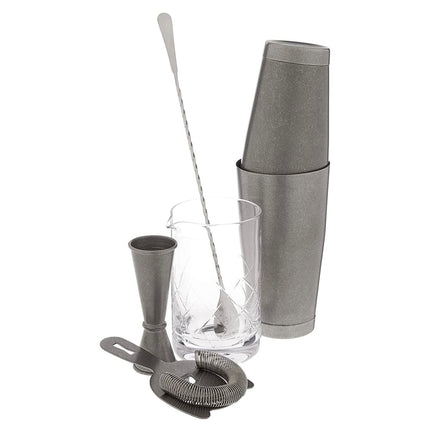 Bộ Pha Chế Cocktail 5 Món Barfly M37131VN Thép Không Gỉ Cổ Điển