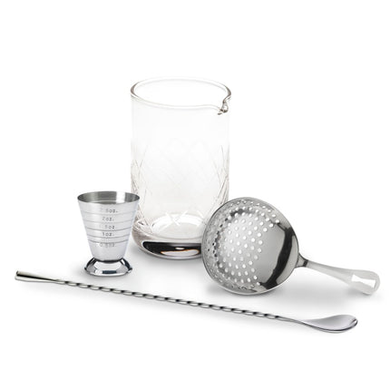Bộ Dụng Cụ Pha Cocktail Barfly M37132 4 Món - Thép Không Gỉ