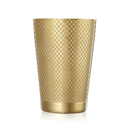 Bình Lắc Cocktail Thép Không Gỉ Hoa Văn Kim Cương Barfly M37198GD 532 ml Vàng