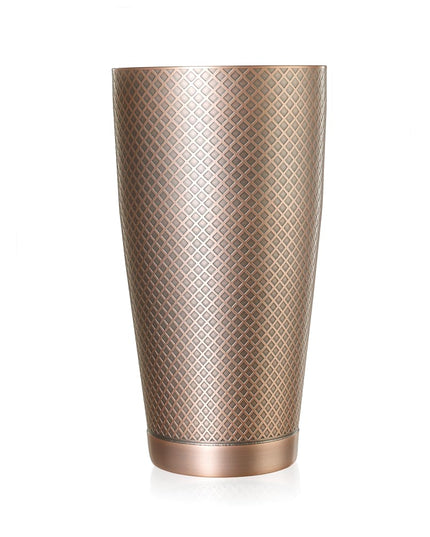 Bình Lắc Cocktail Thép Không Gỉ Hoa Văn Kim Cương Barfly M37199ACP 828 ml Đồng Cổ Điển