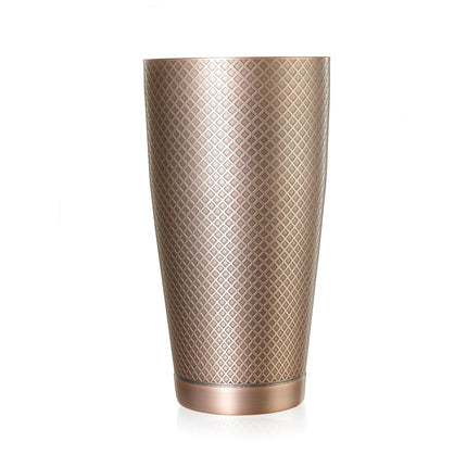 Bình Lắc Cocktail Thép Không Gỉ Hoa Văn Kim Cương Barfly M37199ACP 828 ml Đồng Cổ Điển