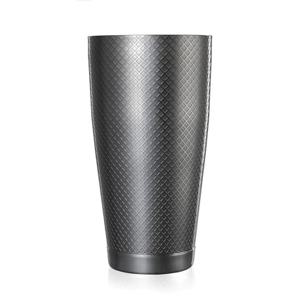 Bình Lắc Cocktail Thép Không Gỉ Hoa Văn Kim Cương Barfly M37199BK 828 ml Đen Kim Loại