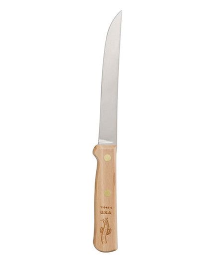 Dao Rọc Xương Cứng Dexter Russell 21945-6 15.2 cm Cán Gỗ Sồi, Thép Carbon