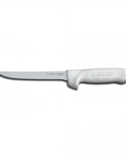 Dao Rọc Xương Dexter Russell S136F-PCP SANI-SAFE® 15.2 cm Cán Polypropylene Trắng, Thép Carbon