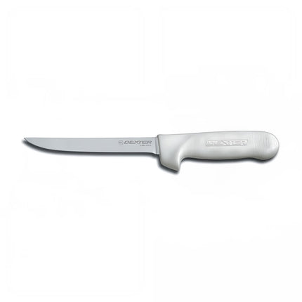 Dao Rọc Xương Dexter Russell S136F-PCP SANI-SAFE® 15.2 cm Cán Polypropylene Trắng, Thép Carbon