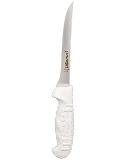 Dexter Russell S115-6MO SANI-SAFE® Dao Rọc Xương 15.2 cm Cán Polypropylene Trắng, Thép Carbon