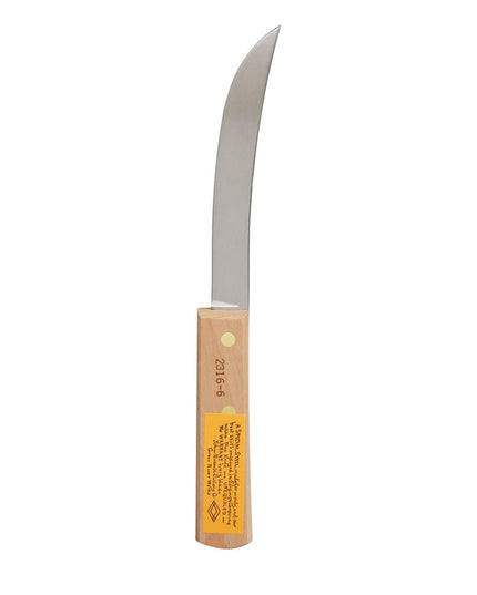Dexter Russell 2316-6 Dao Rọc Xương Lưỡi Hẹp Cứng 15.2 cm Cán Gỗ Sồi, Thép Carbon