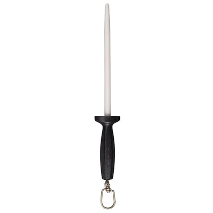 Dexter Russell P8 8" Ceramic Sharpener w/ Polypropylene Black Handle