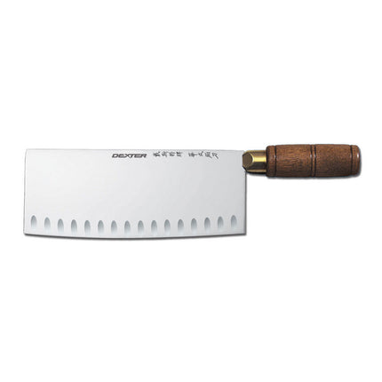 Dao Phay Trung Hoa Dexter Russell S5198GE-PCP 20.3 cm Cán Gỗ Cứng Thép Cacbon