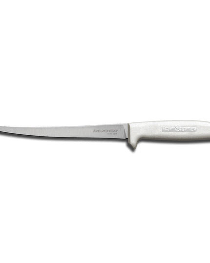 Dao Phi Lê Dexter Russell S133N-7PCP SANI-SAFE® 17.8 cm Cán Polypropylene Trắng Thép Carbon