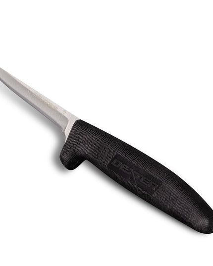 Dao Xẻ Lỗ Thông Dexter Russell P153HG 8.3 cm Cán Cao Su Mềm Đen Thép Carbon
