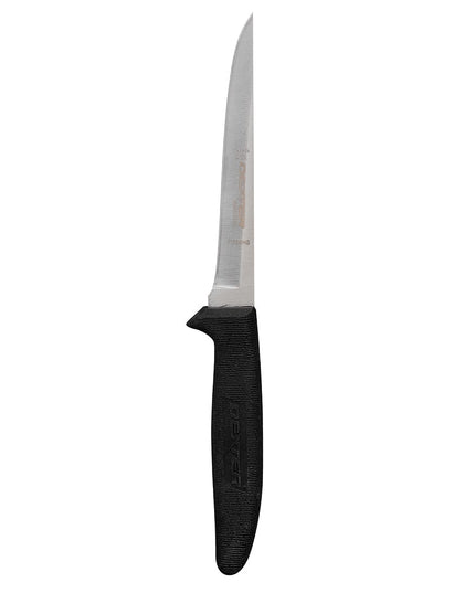 Dexter Russell P155WHG 5" Boning Knife w/ Soft Black Rubber Handle, Carbon Steel