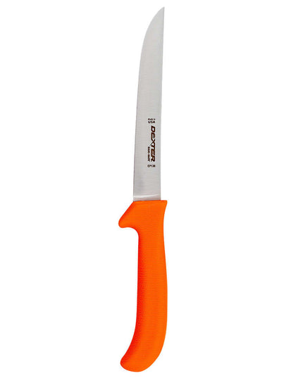 Dexter Russell EP136 SANI-SAFE® Dao Rọc Xương 15.2 cm Cán Polypropylene Màu Cam, Thép Carbon