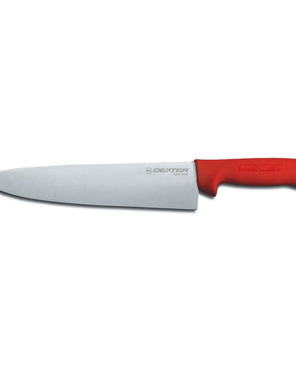 Dao Đầu Bếp Dexter Russell S145-10R-PCP SANI-SAFE® 25.4cm Tay Cầm Polypropylene Đỏ Thép Carbon