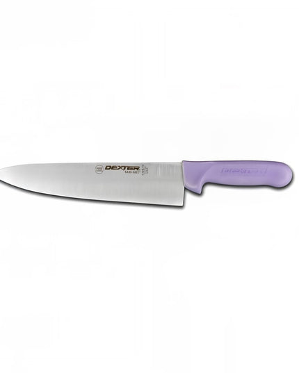Dao Bếp Trưởng Dexter Russell S145-8P-PCP 12443P SANI-SAFE® 20.3 cm Cán Polypropylene Tím Thép Carbon