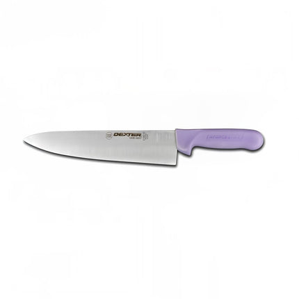 Dao Bếp Trưởng Dexter Russell S145-8P-PCP 12443P SANI-SAFE® 20.3 cm Cán Polypropylene Tím Thép Carbon