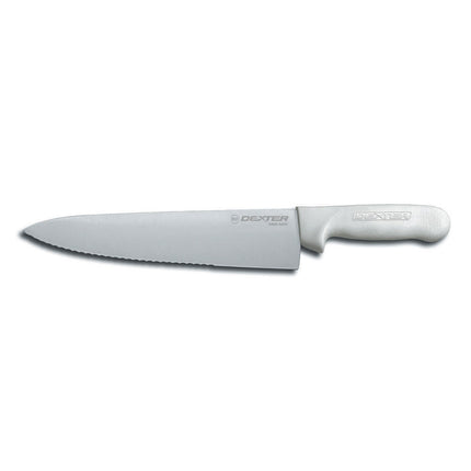 Dao Đầu Bếp Dexter Russell S145-10SC-PCP SANI-SAFE® 25.4 cm Cán Polypropylene Trắng Thép Carbon