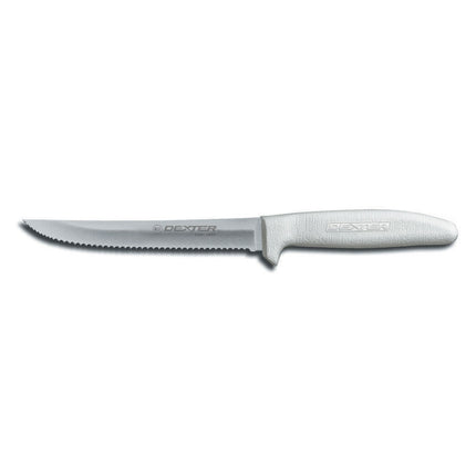 Dao Thái Đa Năng Dexter Russell S156SC-PCP SANI-SAFE® 15.2 cm Cán Polypropylene Trắng Thép Carbon