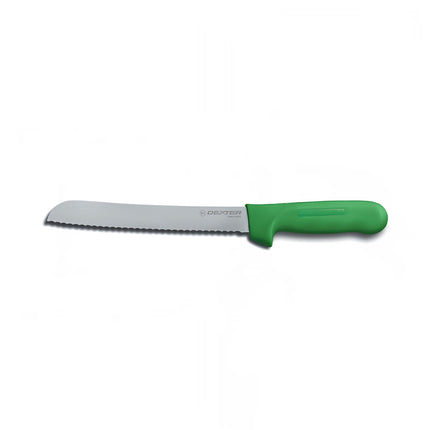 Dao Cắt Bánh Mì Dexter Russell S162-8SCG-PCP SANI-SAFE® 20.3 cm Cán Polypropylene Xanh Lá Thép Carbon