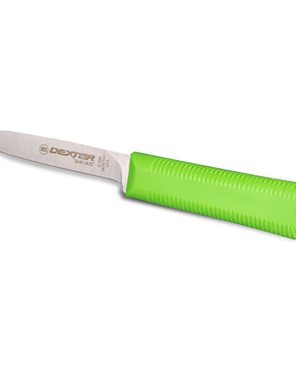 Bộ Dao Gọt SANI-SAFE® Dexter Russell S104G-PCP 8.3 cm Cán Polypropylene Xanh Lá Thép Carbon