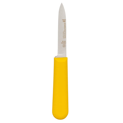 Bộ Dao Gọt Hoa Quả Dexter Russell S104Y-PCP SANI-SAFE® 8.3 cm Cán Polypropylene Vàng Thép Carbon