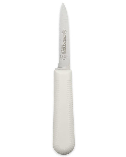 Dao Gọt Dexter Russell S104SC-PCP SANI-SAFE® 8.3 cm Tay Cầm Polypropylene Trắng, Thép Carbon