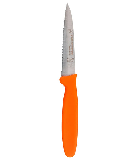 Dao Cắt Lưới SANI-SAFE® Dexter Russell NET105SC 8.9 cm Cán Polypropylene Cam Thép Carbon
