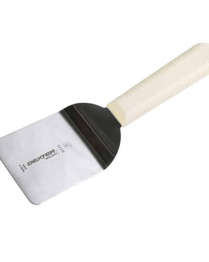Xẻng Lật Mini Dexter Russell S171 SANI-SAFE® Cán Nhựa Polypropylene Trắng Thép Không Gỉ 6.4 cm