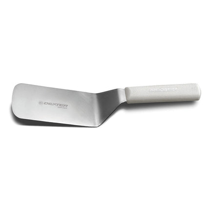 Xẻng Lật Hamburger Dexter Russell S286-6RC SANI-SAFE 15.2x7.6 cm Tay Cầm Polypropylene Trắng Thép Không Gỉ