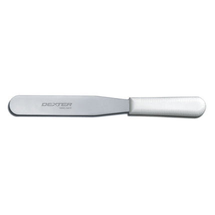 Dao Phết Kem Trang Trí Dexter Russell S284-6 SANI-SAFE® 15.2 cm Tay Cầm Polypropylene Trắng, Thép Không Gỉ