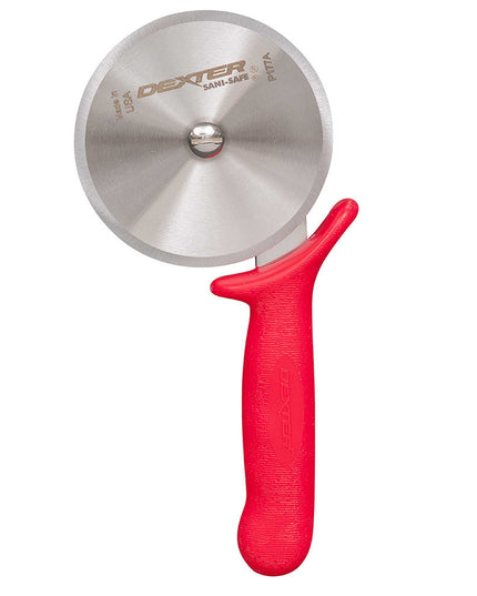 Dao Cắt Pizza Dexter Russell P177AR-PCP SANI-SAFE® 10.2 cm Tay Cầm Nhựa Đỏ Thép Carbon