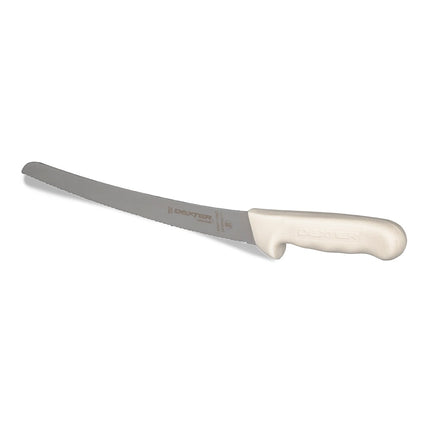 Dao Cắt Bánh Mì Dexter Russell S147-10SC-PCP SANI-SAFE® 25.4 cm Cán Polypropylene Trắng Thép Carbon