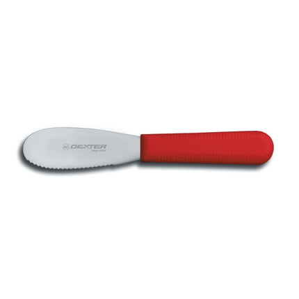 Dao Phết Sandwich Dexter Russell S173SCR-PCP SANI-SAFE® 8.9cm Tay Cầm Polypropylene Đỏ Thép Không Gỉ