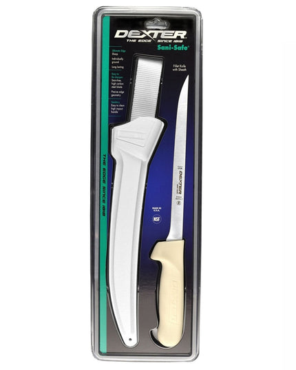 Dao Fillet SANI-SAFE® Dexter Russell S133-7WS1-CP 17.8 cm Tay Cầm Polypropylene Trắng Thép Carbon