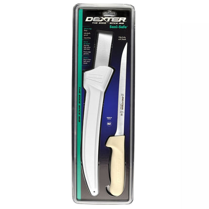 Dao Fillet SANI-SAFE® Dexter Russell S133-7WS1-CP 17.8 cm Tay Cầm Polypropylene Trắng Thép Carbon