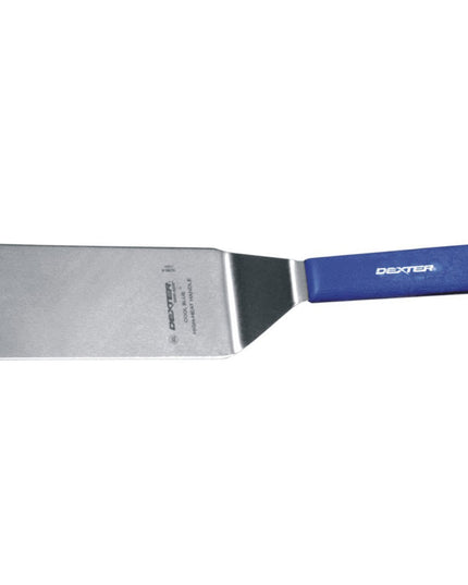 Phới Lật Nướng Dexter Russell S286-8SQH-PCP SANI-SAFE® 20.3 x 7.6 cm Tay Cầm Nhựa Polypropylene Màu Xanh Thép Không Gỉ