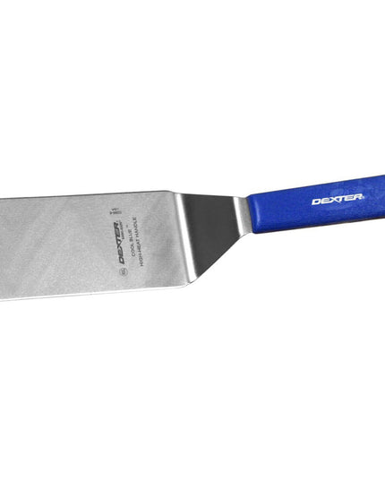 Phới Lật Hamburger Dexter Russell S286-6H-PCP SANI-SAFE® 15.2 x 7.6 cm Tay Cầm Nhựa Polypropylene Màu Xanh Thép Không Gỉ