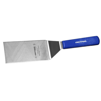 Phới Lật Hamburger Dexter Russell S286-6H-PCP SANI-SAFE® 15.2 x 7.6 cm Tay Cầm Nhựa Polypropylene Màu Xanh Thép Không Gỉ