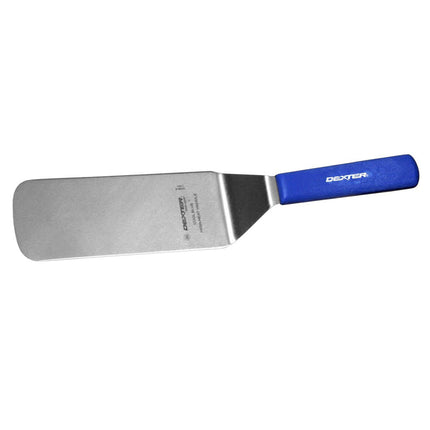 Phới Lật Nướng Dexter Russell S286-8H-PCP SANI-SAFE® 20.3 x 7.6 cm Tay Cầm Nhựa Polypropylene Màu Xanh Thép Không Gỉ